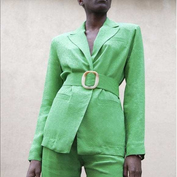 Materiel Tbilisi Green Blazer NWT - Picture 2 of 6